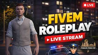 LIVE STREAM GTA5 ROLE PLAY CAMBODIA KON KHMER 168 #gtav #roleplay #fivem