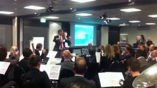 Bart Van Velden Dirigeert Het Orkest Tijdens Het Security Management Congres 2012