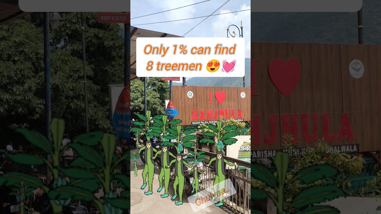 Can You Spot 8 Dancing Treemen Trending Viral New Eyechallenge Watermagic Magic Quiztime