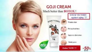 goji cream - goji cream - goji hendel garden skincare cream