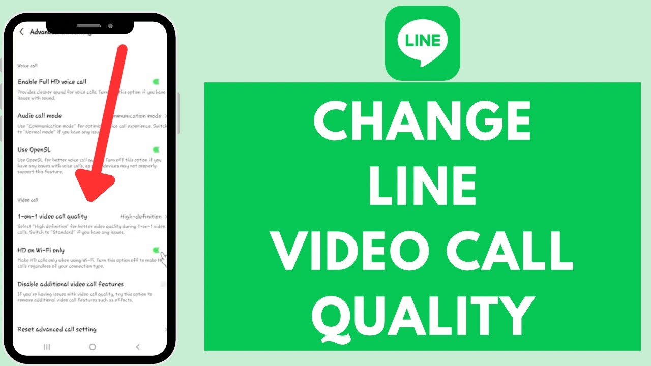 How to Change Video Call Quality in LINE 2024?