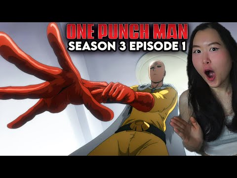 PEAK IS FINALLY BACK!!!🔥One Punch Man Season 3 Episode 1 REACTION!