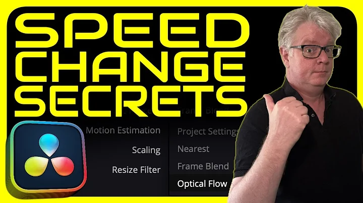 Change Clip Speed, Optical Flow and Speed Warp in DaVinci Resolve
