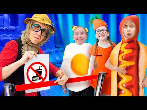 КАК ПРОНЕСТИ СЛАДОСТИ В КИНОТЕАТР! БОГАТЫЕ ШКОЛЬНИКИ ОПЯТЬ ОБЛАЖАЛИСЬ?