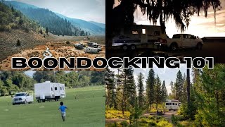 What is RV Boondocking? How to Camp Off-Grid Like a Pro! #rvboondocking