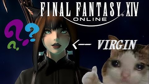 My first FINAL FANTASY Game experience IN A NUTSHELL 🥜 (FFXIV in newbie