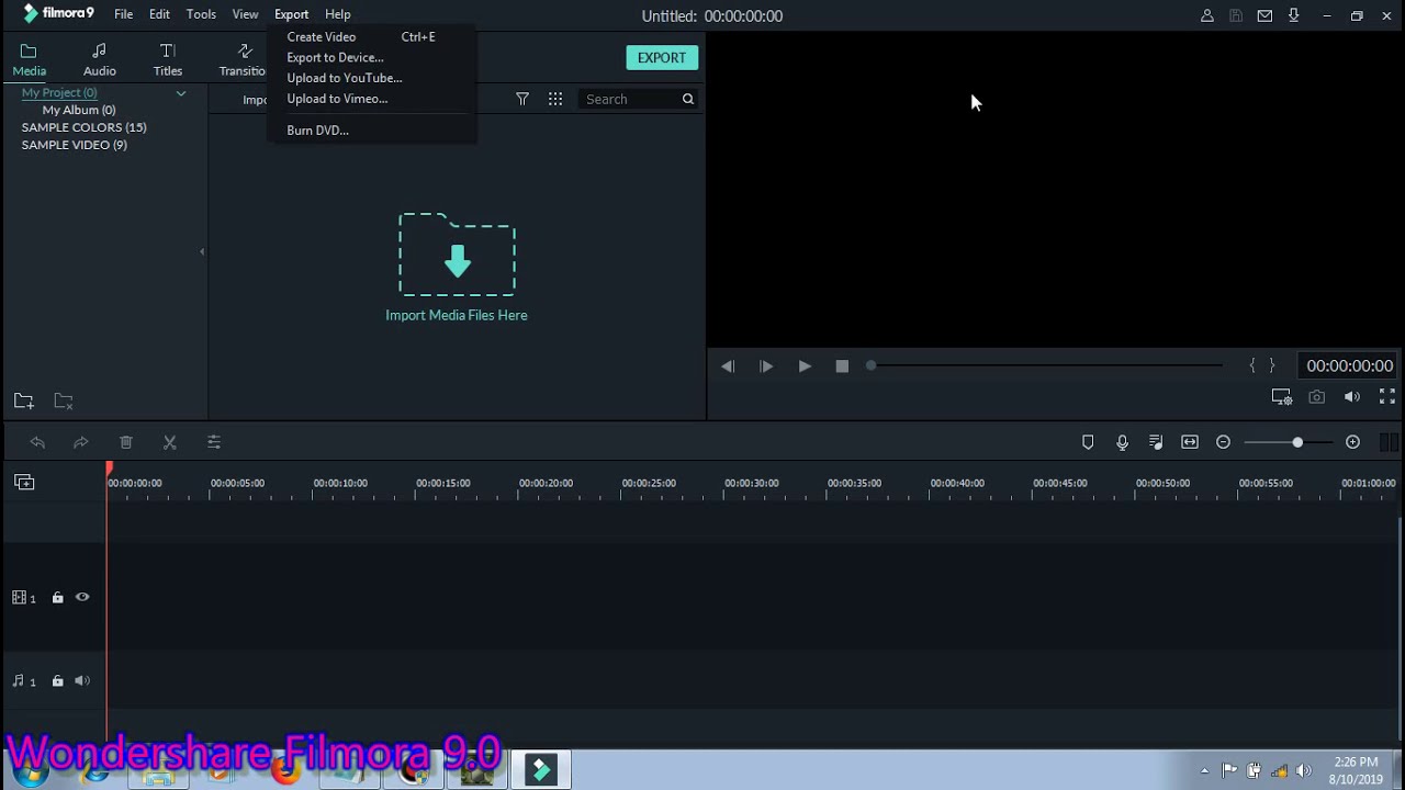 How to install Wondershare filmora 9.0 in Windows 7 64bit
