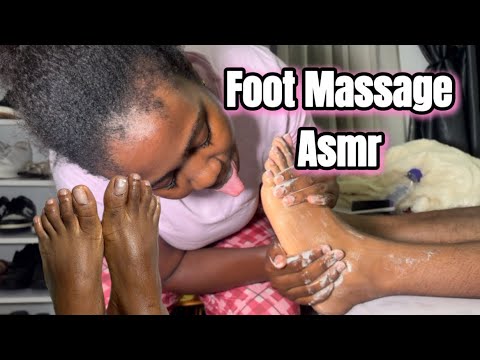 ASMR Foot Massage, Visual Tingles For Sleep