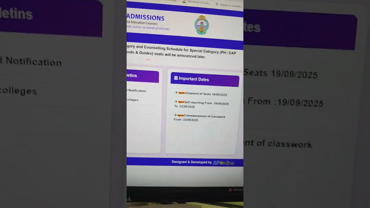 AP EdCET 2025 Provisional Allotment Order Download