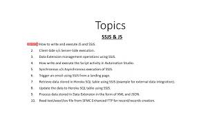 SSJS in SFMC Introduction