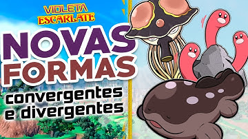 Explicando FORMAS REGIONAIS E CONVERGENTES de Pokémon Scarlet e Violet!