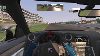 Assetto Corsa Brands Hatch - Indy Nissan GTR (Dry) Track Guide (Hotlap + Telemetry)