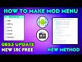 HOW TO MAKE FF MOD MENU |OB53 AIMKILL SRC | FREE FIRE MOD MENU KAISE BANAYE | HOW TO MAKE MOD MENU