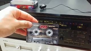 Nakamichi CR-7A demo, recording on TDK D