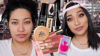 GRWM: NEW DRUGSTORE MAKEUP FULL DAY WEAR TEST! - Alexisjayda