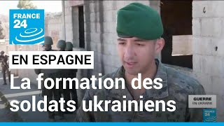 En Espagne, la formation militaire des soldats ukrainiens • FRANCE 24