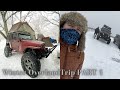 Winter Overland Trip in my Jeep TJ Wrangler Part 1 | Flagpole Knob