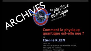 Comment est née la physique quantique ? La physique quantique 1/3