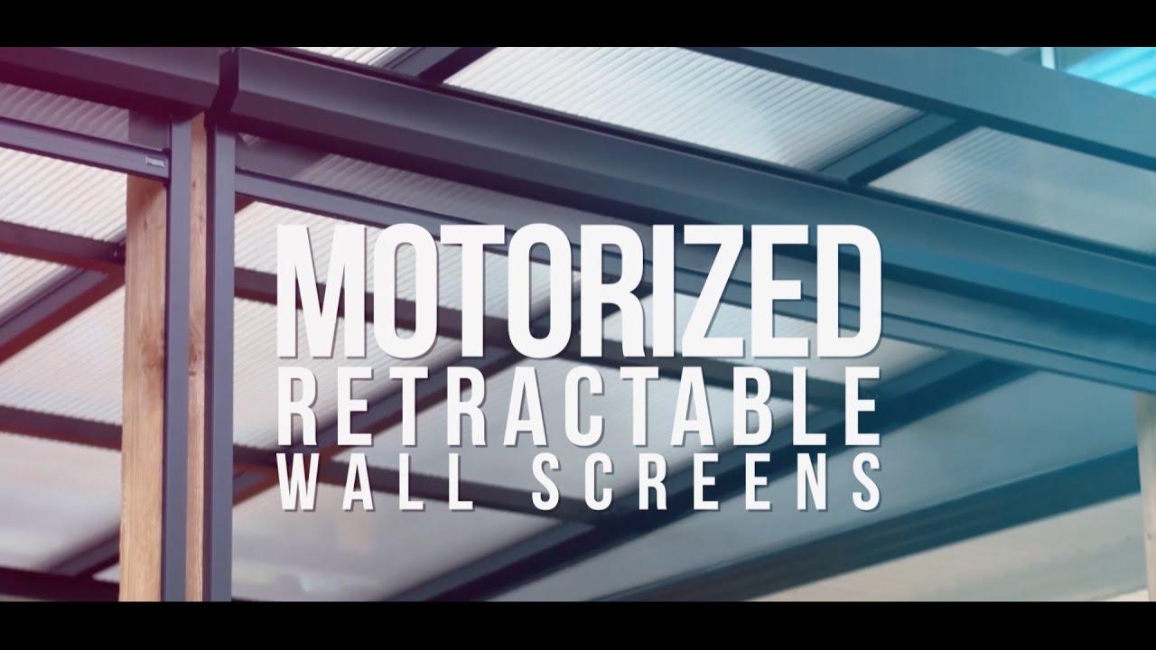 The special features of motorized retractable wall screens by Phantom ...