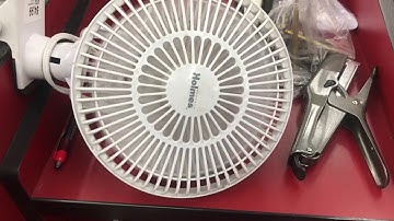 Holmes Clip Fan (Quick Test)