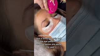 How to Stop your client's eyes from stinging