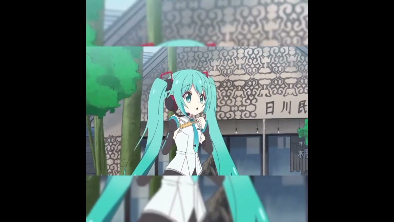Hatsune Miku #shorts #anime #miku Anime - dropkick on my devil