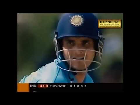 Sourav Ganguly 51(110) - Reached 10K ODI runs - Epic Knock