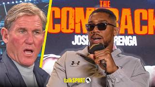 "He's Being MISCHIEVOUS!" Simon Jordan REACTS To Anthony Joshua talkSPORT EXCLUSIVE Interview