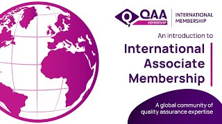 An Introduction To Qaa International Ociate Membership