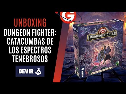 Dungeon Fighter: Catacumbas de los espectros tenebrosos. Unboxing