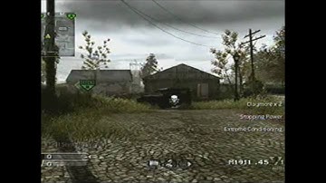 Getting under Overgrown Map Cod4