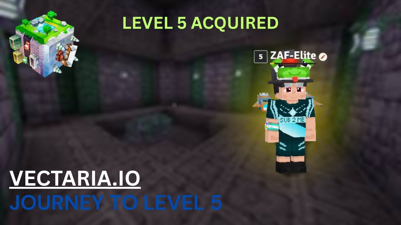 Level 5 Acquired!!! | Vectaria.io Gameplay