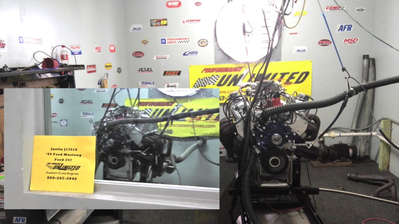 302/347 CI SBF Stroker Crate Engine - YouTube