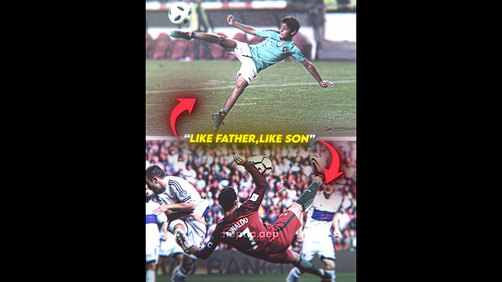 Ronaldo JR Just Like His Father 🐐❤️