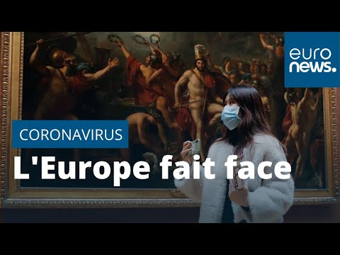 Écoles fermées, lieux publics désinfectés... L'Europe tente d'endiguer le Covid-19 Écoles fermées, lieux publics désinfectés... L'Europe tente d'endiguer le Covid-19