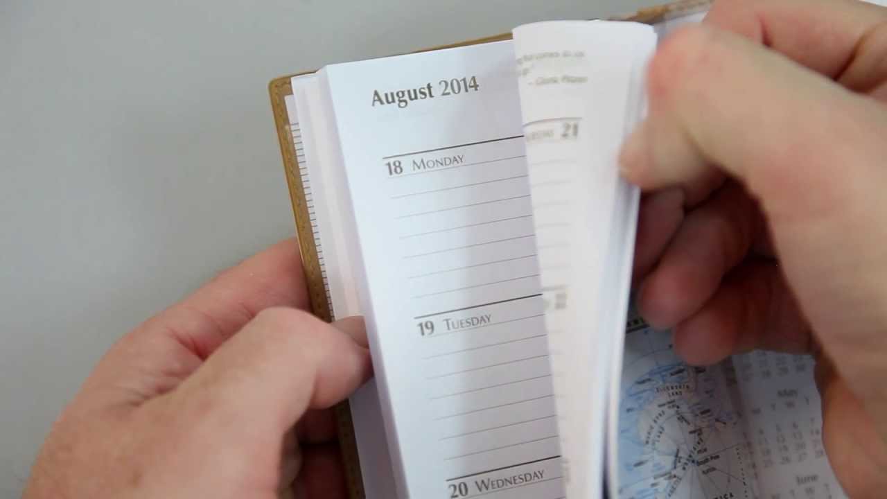 Barcelona Duo Pocket Pal® Calendar with Notepad