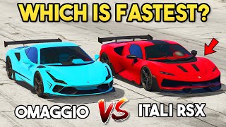 GTA 5 ONLINE - TURISMO OMAGGIO VS ITALI RSX (WHICH IS FASTEST?)