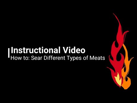 How to Ep 3: Different Searing methods