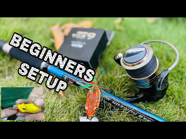 केसे करें!! How To Setup Fishing Reel Rod And Line For