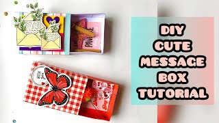 DIY CUTE MESSAGE BOX TUTORIAL | ART GOSSIPS