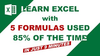 Excel for Beginners: Top 5 Formulas You Must Know (with Examples)