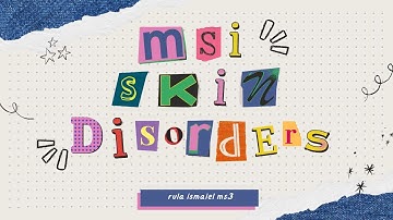 MSI Crash Course Part 3 - Skin Disorders | Rula Ismaiel | MSI 361