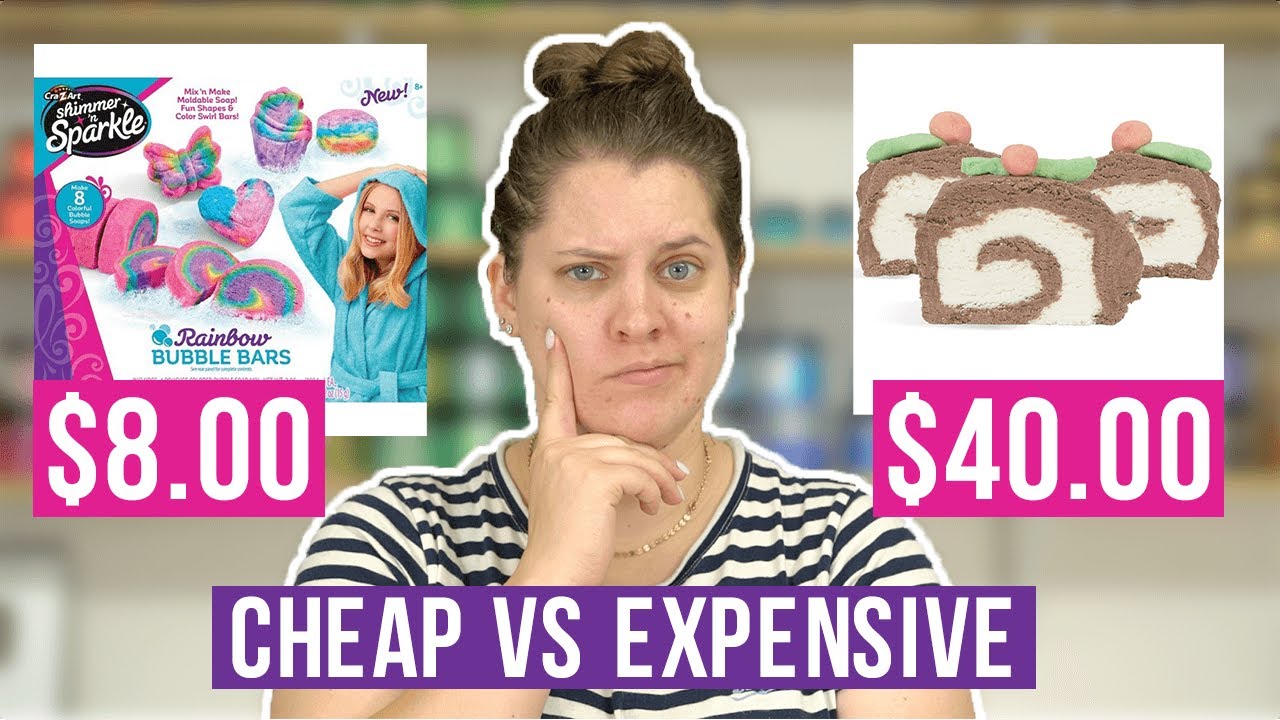 Professional Soap Maker Tests Cheap vs. Expensive Bubble Bar Kits | Royalty Soaps