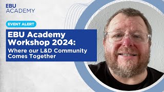 #EBUAcademy | Justin Kings invitation to the Academy Workshop 2024 in Reykjavík