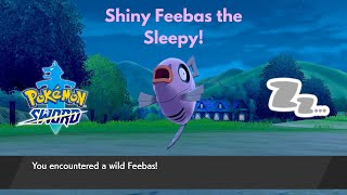1% Shiny Feebas And Marked In Pokemon Sword And Shield