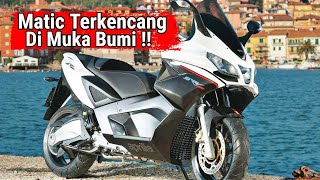 Inilah Matic Terkencang Di Muka Dunia 839Cc V-Twin Silinder Aprilia Srv 850 