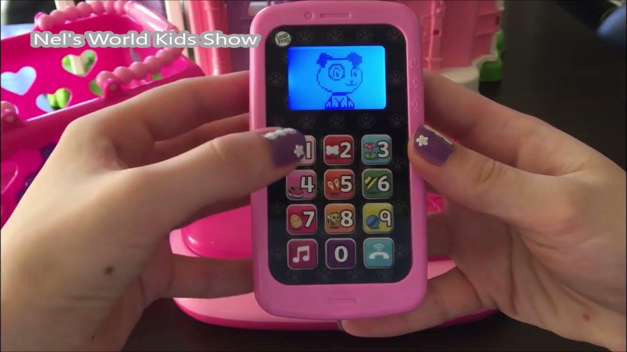 LeapFrog Chat and Count Cell Phone Violet Toy review Kids videos