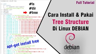 Cara Install Tree Structure Di Linux Debian 8