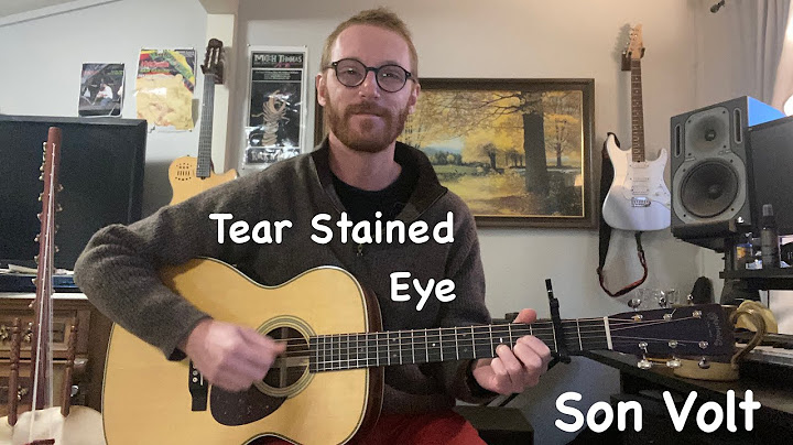 Tear Stained Eye Guitar version - Guitar performance video thumbnail