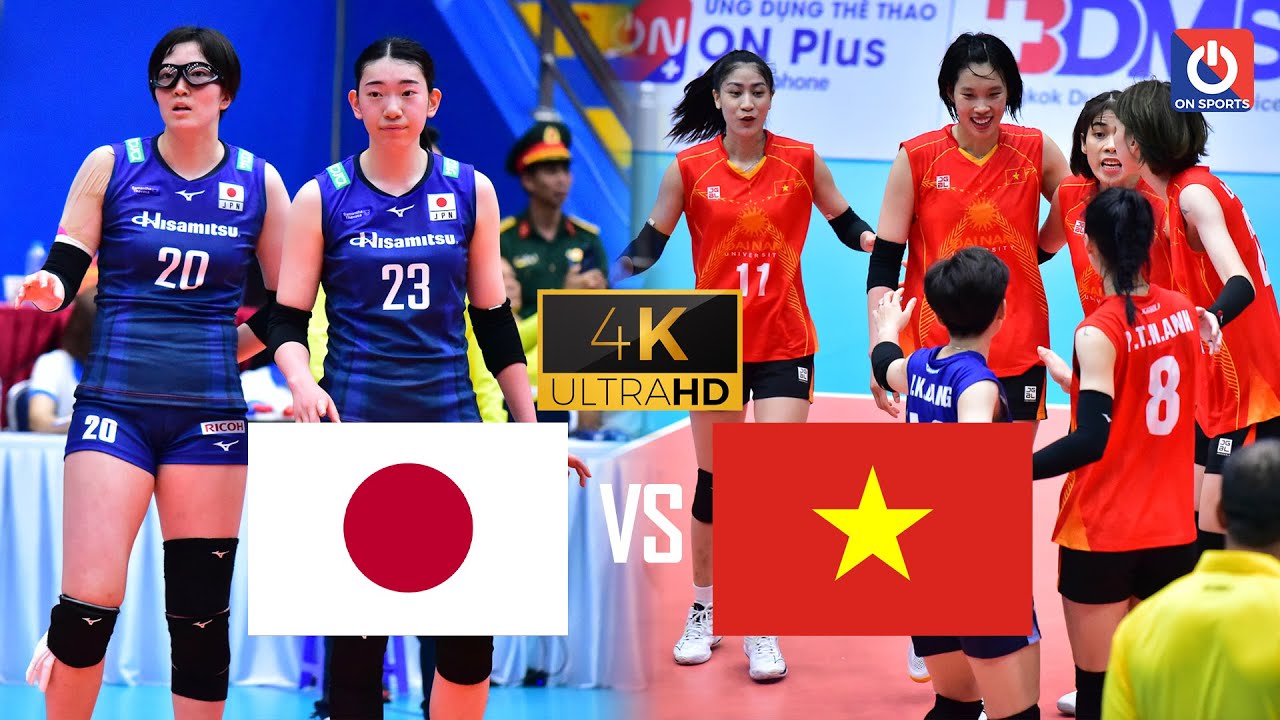 Full HD | NHẬT BẢN vs VIỆT NAM | Thanh Thúy - Kiều Trinh thăng hoa khiến cả châu Á chấn động
